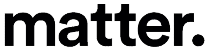 matter. brand logo
