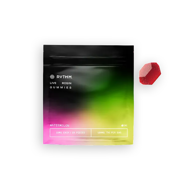 Rythm Live Rosin Gummies 10 Pack