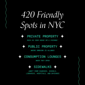 "420 Friendly Spots in NYC"