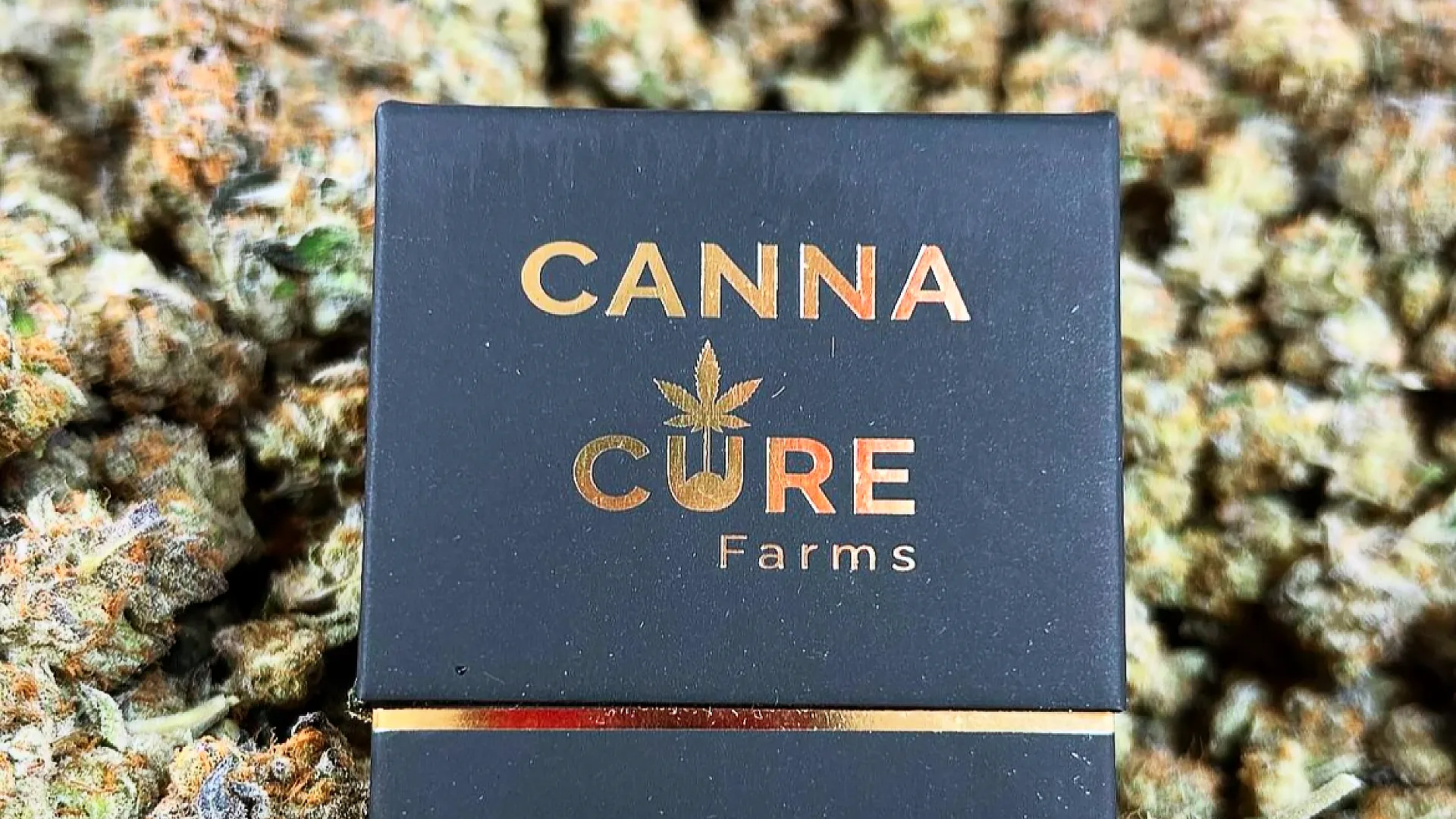 Package of Canna Cure cannabis.