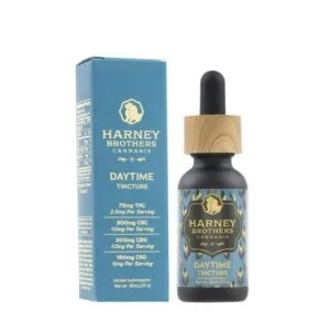 Harney Brothers Tincture bottle with 300mg CBC per bottle.