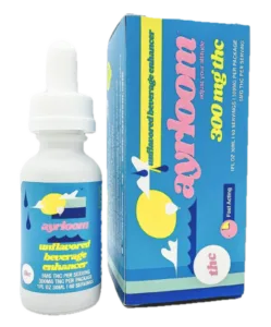 Bottle of Ayrloom Tincture 'beverage enhancer'.