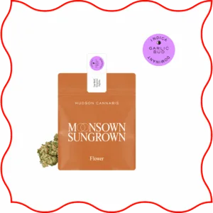 Package of Hudson's Sun grown flower.