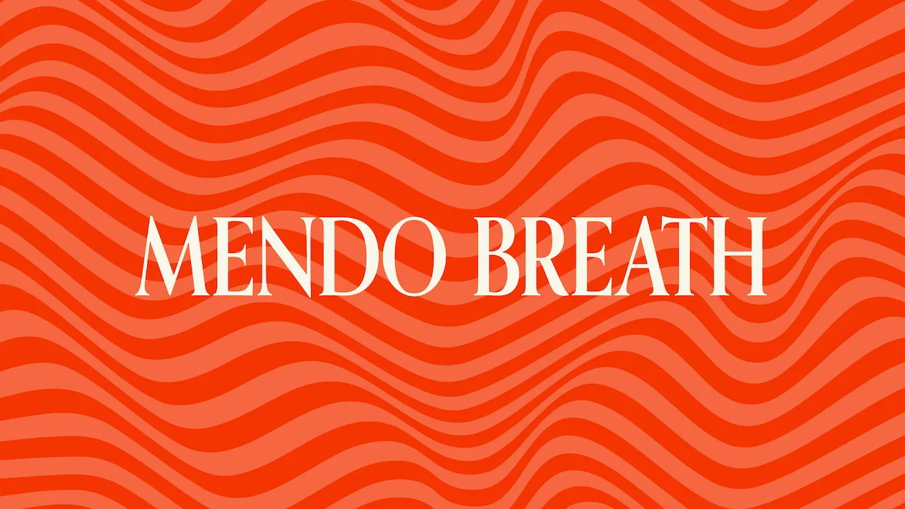 "Mendo Breath" text image.
