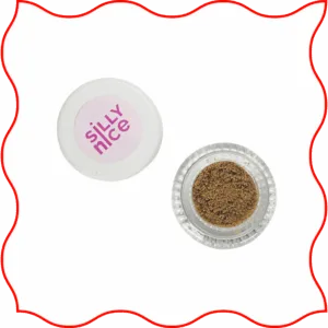 Container of bubble hash from Silly Nice.