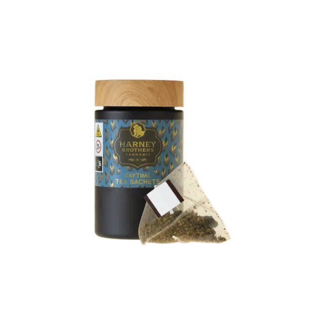 Package of Harney Brothers Daytime tea sachets.