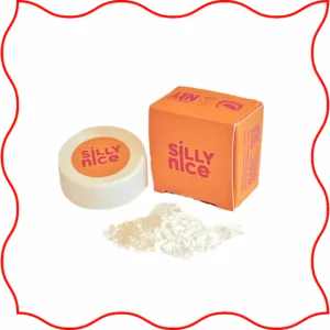 Orange package of diamond powder isolate.