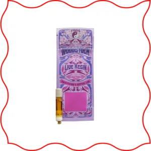 Purple package of Gelato Mintz resin from Woodstock.